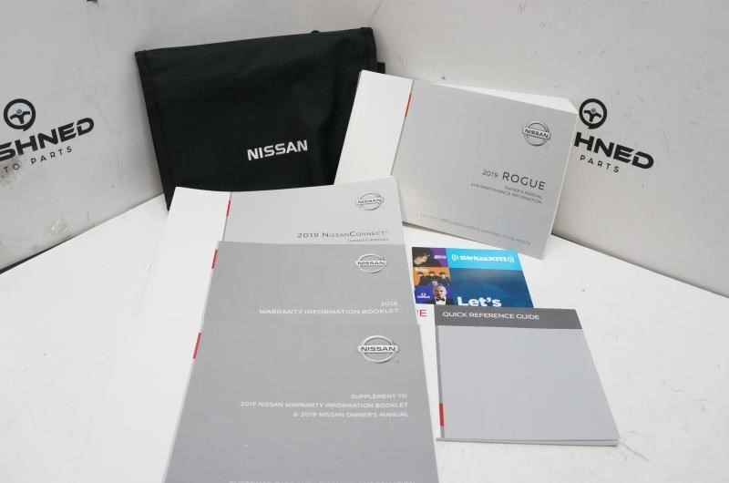 2019 Nissan Rogue Owner's Manual Supplement with Case - Alshned Auto Parts