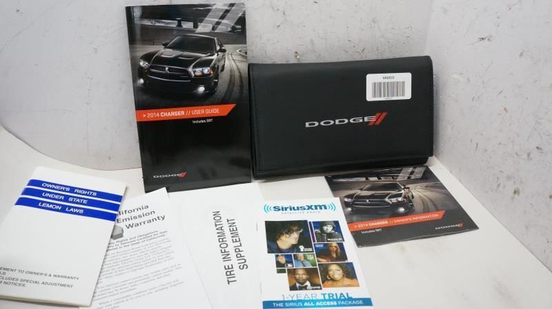 2014 Dodge Charger User Guide & DVD with Case - Alshned Auto Parts