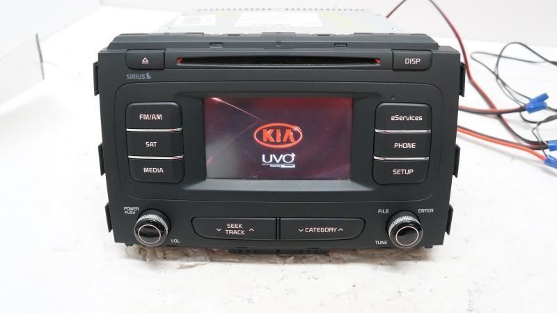 15-16 Kia Sedona AM/FM CD SAT Touch Screen Radio OEM 96160-A9000WAC - Alshned Auto Parts