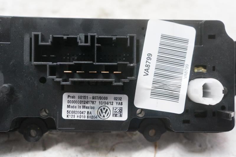 11-14 Volkswagen Jetta AC Heater Temperature Climate Control 5C0820047 BA OEM - Alshned Auto Parts