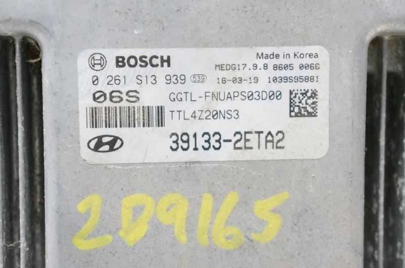 2016-2018 Hyundai Tucson Engine Computer Control Module ECU ECM 39133-2ETA2 OEM - Alshned Auto Parts