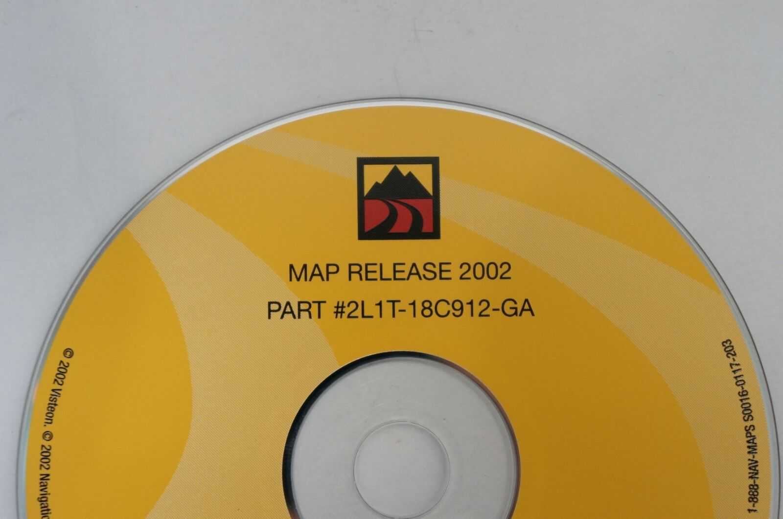 2002-2003 ford expedition oem navigation cd new england 2l1t-18c912-ga map 7 Alshned Auto Parts