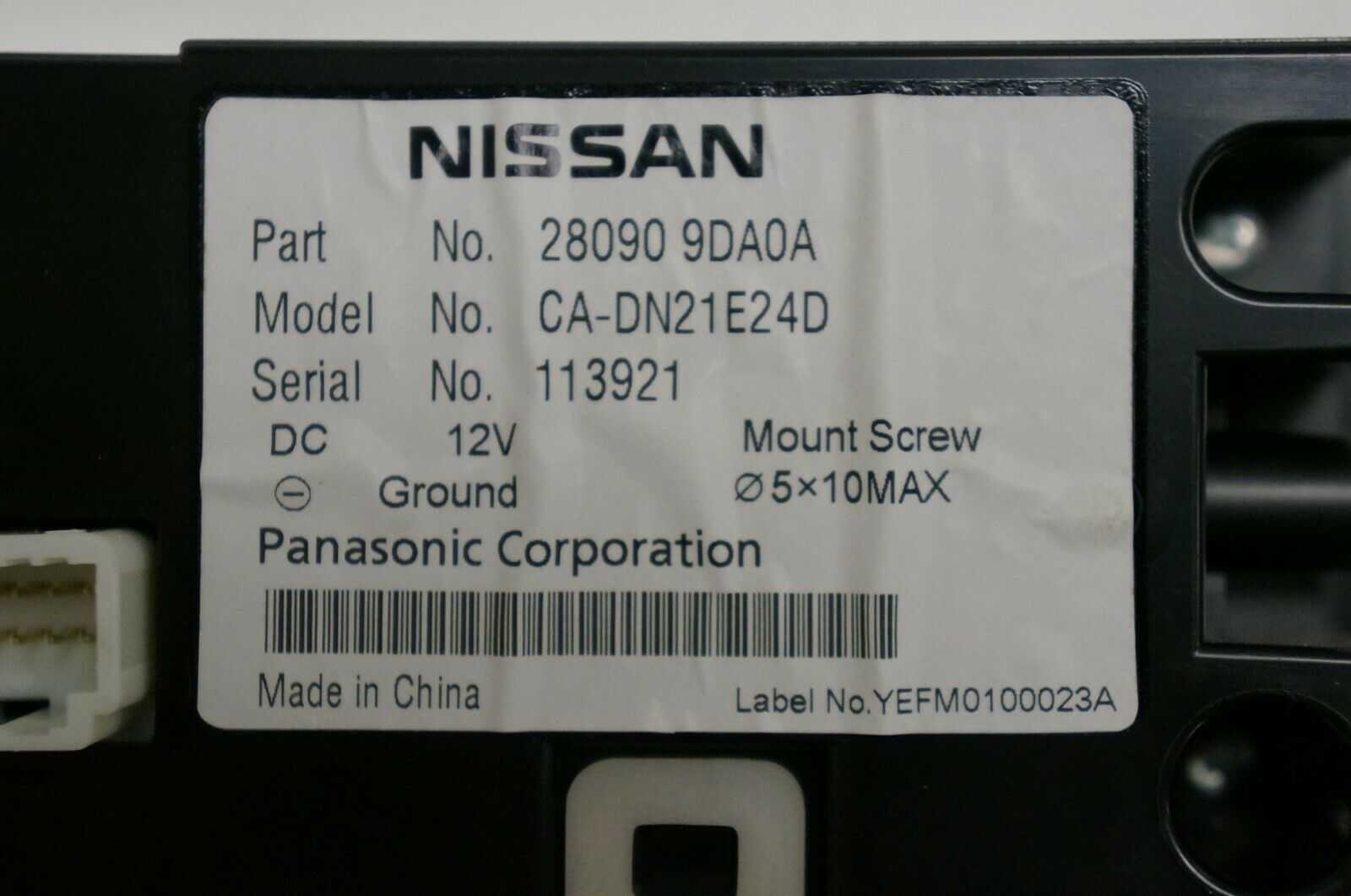 13-16 Nissan Pathfinder Info Dash Screen Display OEM 28090 9DA0A Alshned Auto Parts