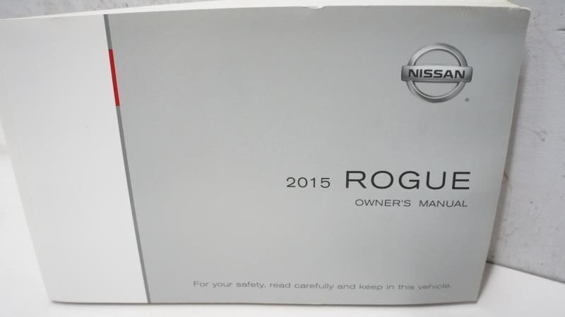 2015 Nissan Rogue Owner's Manual Book Set with Case - Alshned Auto Parts