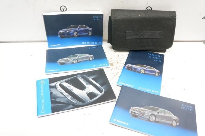 2012 Honda Accord Coupe Owner's Manual Book Case 00X31-TE0-6400 OEM - Alshned Auto Parts