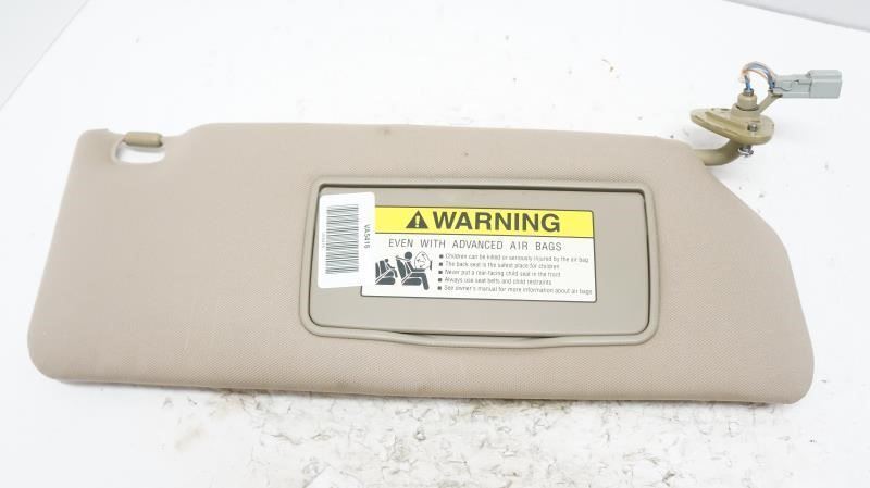 07-14 Honda Ridgeline Passenger Right Side Sun Visor (Beige) OEM 83230-SJC-A11ZC - Alshned Auto Parts