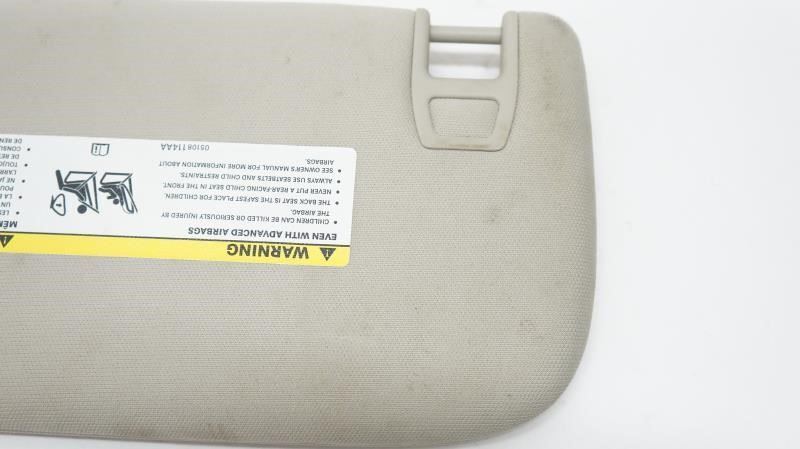 11-13 Jeep Grand Cherokee Passenger Right Side Sun Visor (Beige) OEM 1LS25HL1AD - Alshned Auto Parts