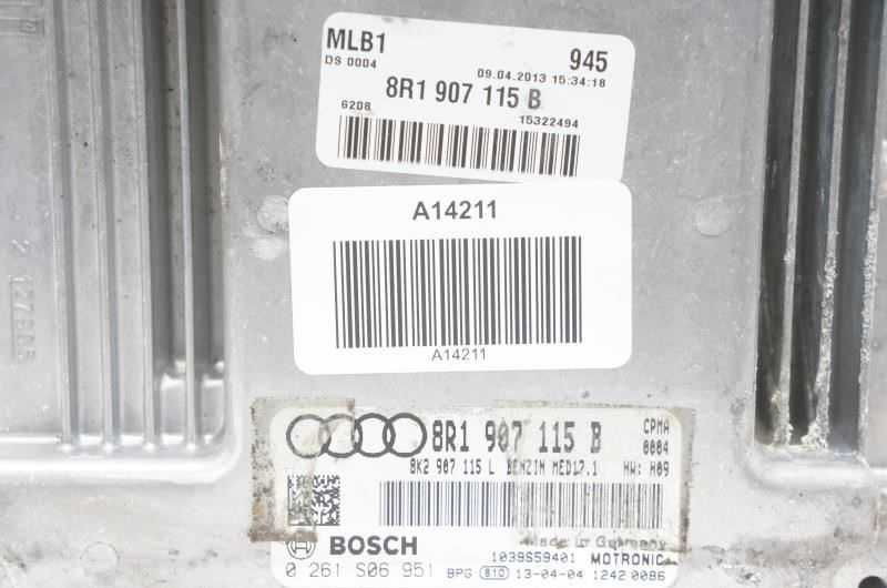 2013-2015 Audi Q5 2.0L Engine Computer Control Module ECU ECM 8R1907115B - Alshned Auto Parts