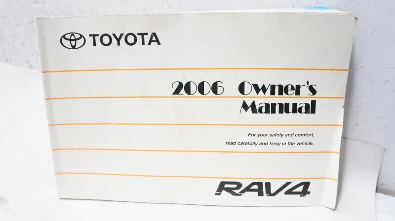 2006 Toyota RAV4 Owner's Manual - Alshned Auto Parts