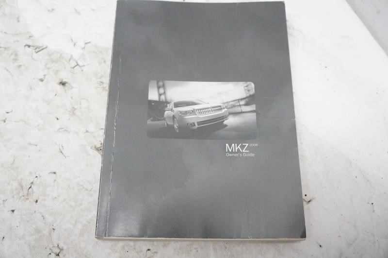 2008 Lincoln MKZ Owner's Guide Book Set with Case - Alshned Auto Parts