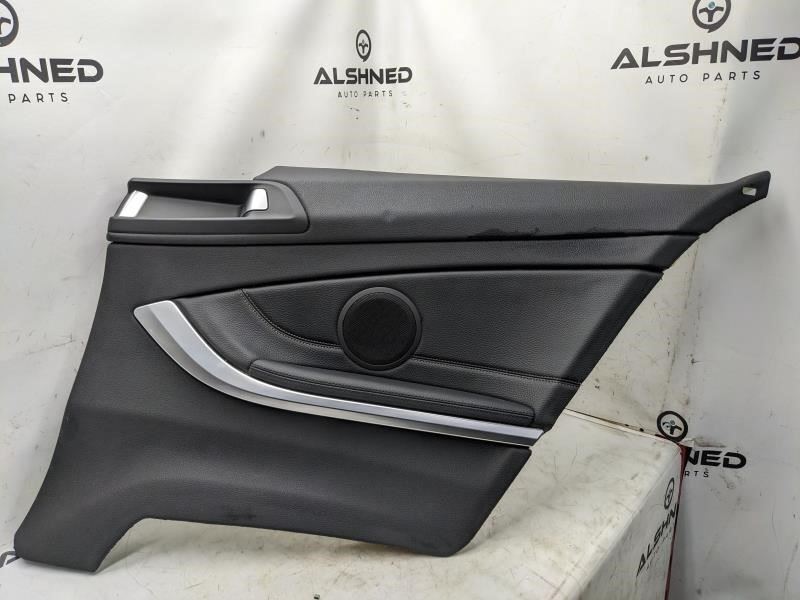 2017-2020 BMW 430i xDrive RR RH Quarter Trim Panel Black 51437395480 OEM *ReaD* - Alshned Auto Parts