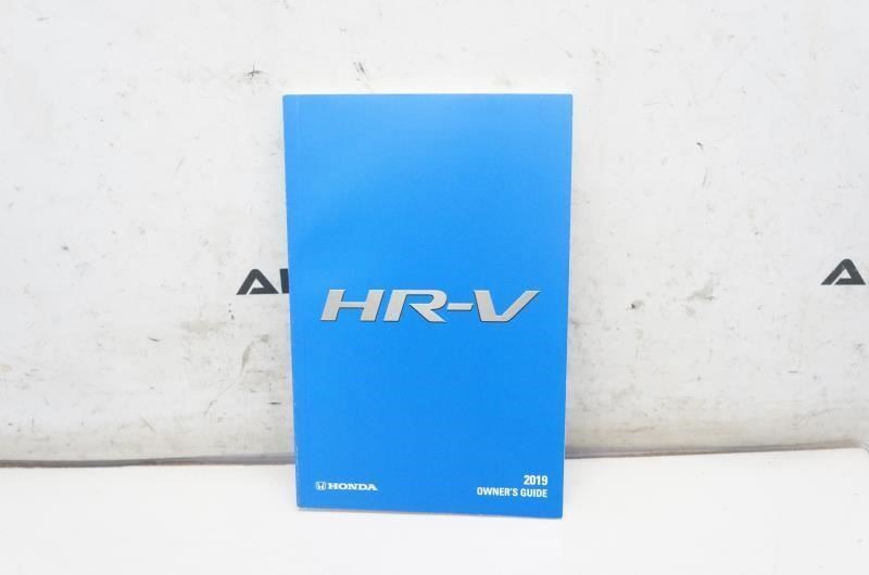 2019 Honda HR-V Owner's Guide Book Case 00X3-T7A-G300 OEM - Alshned Auto Parts
