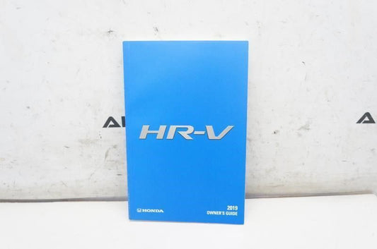 2019 Honda HR-V Owner's Guide Book Case 00X3-T7A-G300 OEM - Alshned Auto Parts