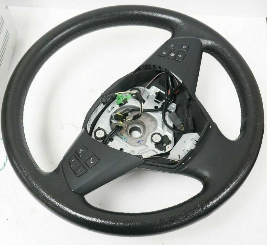 2007-13 BMW E70 X5 Driver's Steering Wheel w/ Audio Controls OEM 32-30-6-794-605 - Alshned Auto Parts