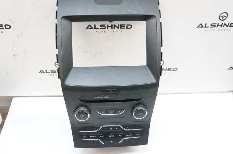 2015 Ford Edge AM FM CD MP3 Radio Faceplate Climate Control FT4T-18E245-BJ OEM - Alshned Auto Parts