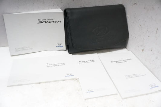 2017 Hyundai Sonata Owner's Manual Book Set with Case - Alshned Auto Parts