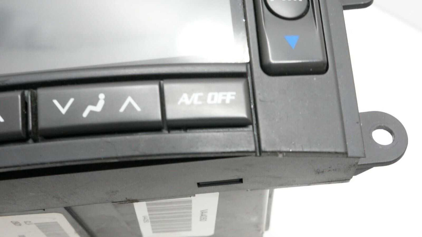 05-06 Cadillac SRX Climate Control Panel Temperature AC Heat OEM 15233494 - Alshned Auto Parts