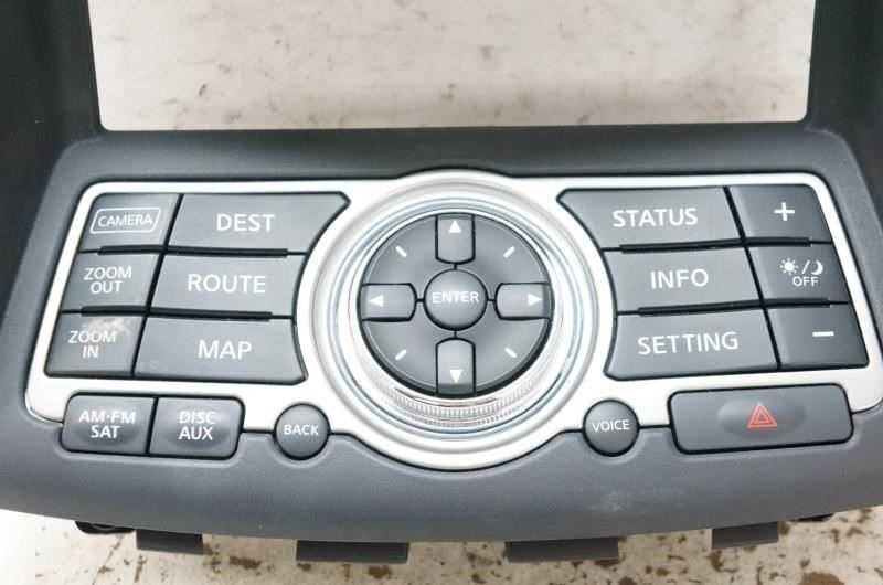 2016 Infiniti QX50 Media Audio Navigation Control Faceplate 28395 1BA2D OEM - Alshned Auto Parts