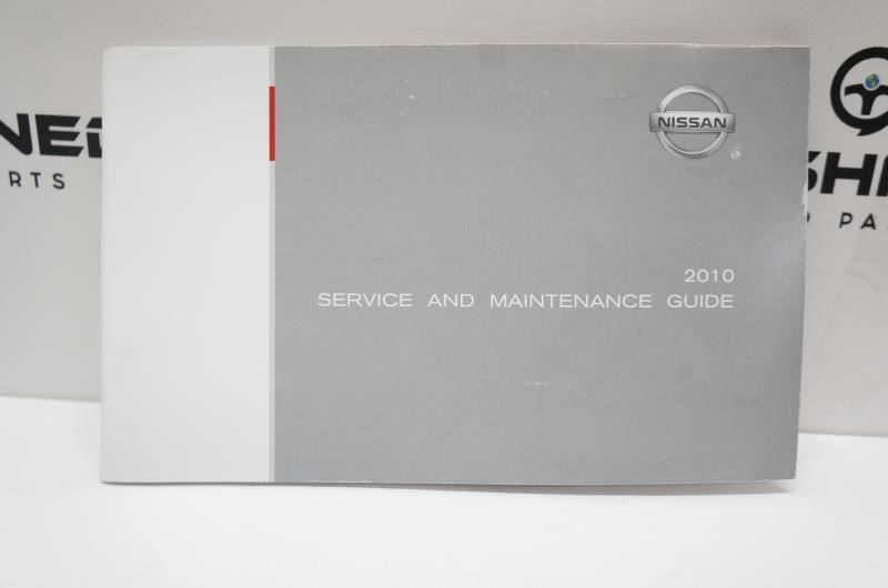 2010 Nissan Altima Owner's Manual Book Set with Case - Alshned Auto Parts