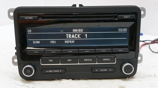 *READ* 11-14 Volkswagen Jetta AM/FM CD MP3 Radio OEM 1K0035164D CODE 1592 - Alshned Auto Parts