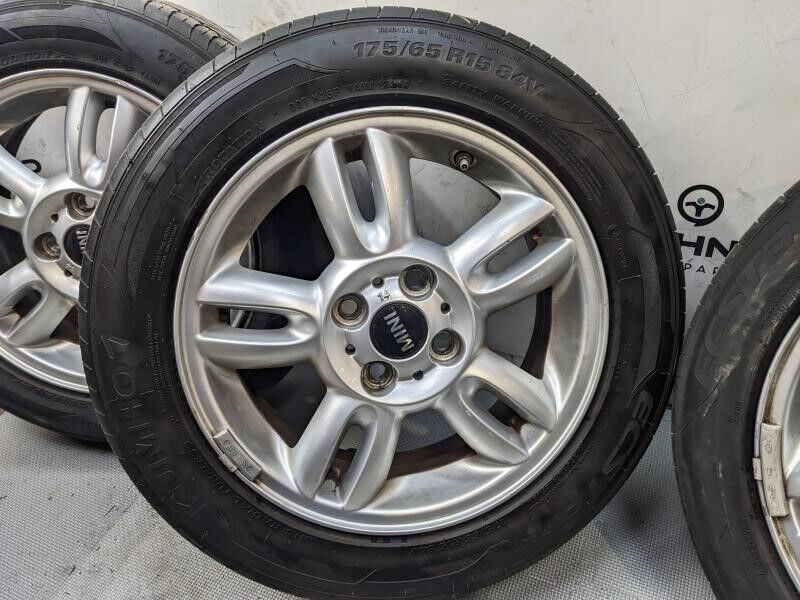 2013 Mini Cooper Wheel set 4 rims R15 Tire Kumho 7 Ecsta 175/65/R15 OEM - Alshned Auto Parts