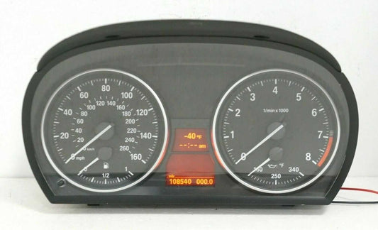 2009-2012 BMW 335i Speedometer Instrument Cluster Head 31k Miles OEM 9187084-01 - Alshned Auto Parts