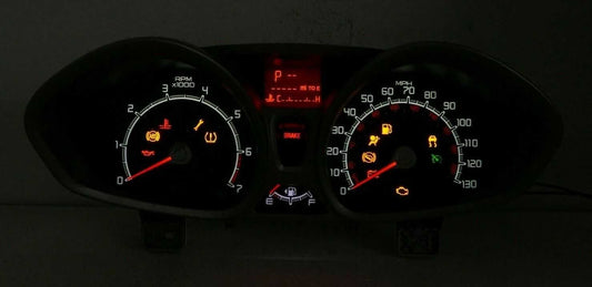 2013 Ford Fiesta Speedometer Instrument Cluster 16K Miles OEM DE8T-10849-CB - Alshned Auto Parts