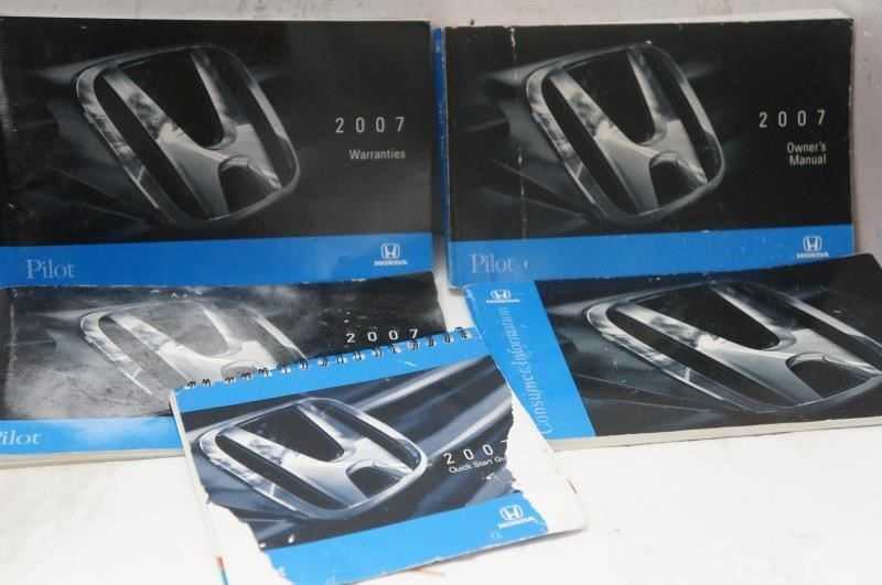 2007 Honda Pilot Owner's Manual Book Set - Alshned Auto Parts