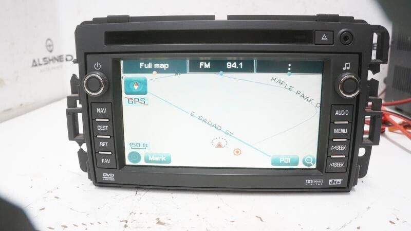 *UNLOCKED* 07 08 GMC Yukon GPS Navigation XM DVD CD Radio Receiver 15882766 OEM - Alshned Auto Parts