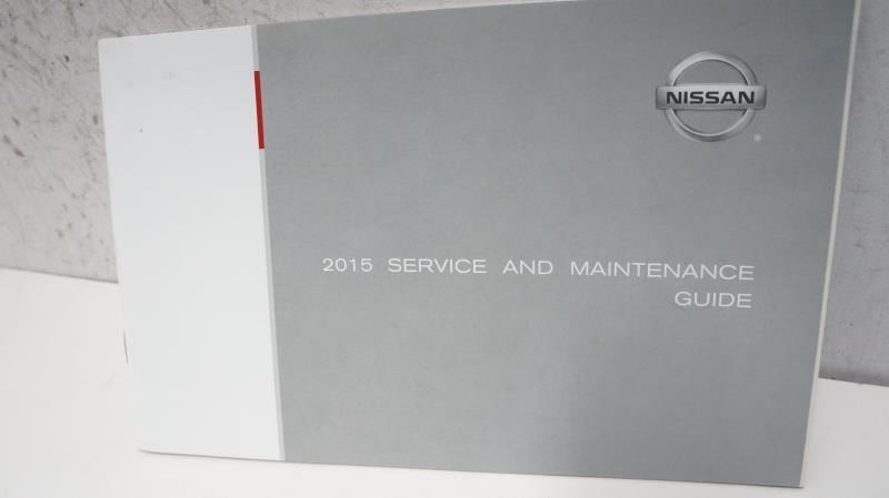 2015 Nissan Rogue Owner's Manual Book Set with Case - Alshned Auto Parts