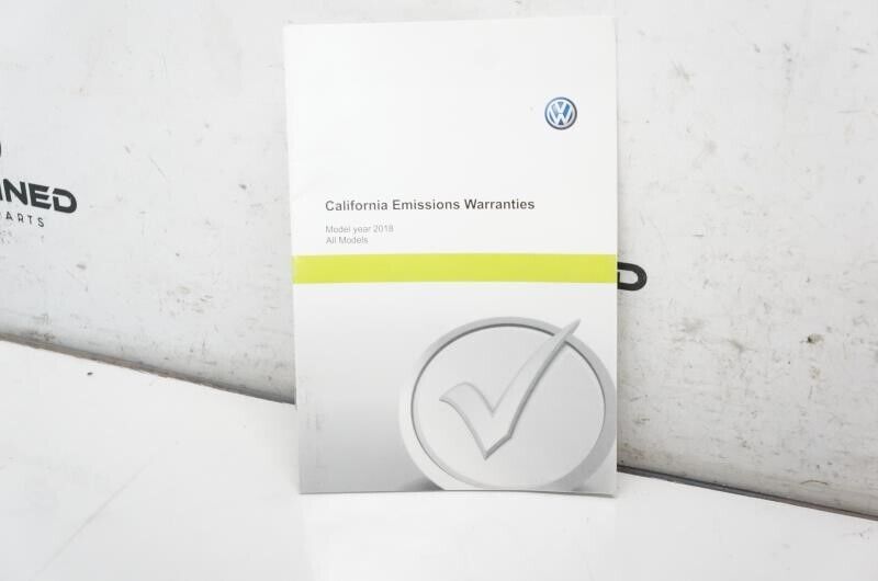 2018 Volkswagen Atlas Owner's Guide Book Case 3CN012723BC - Alshned Auto Parts