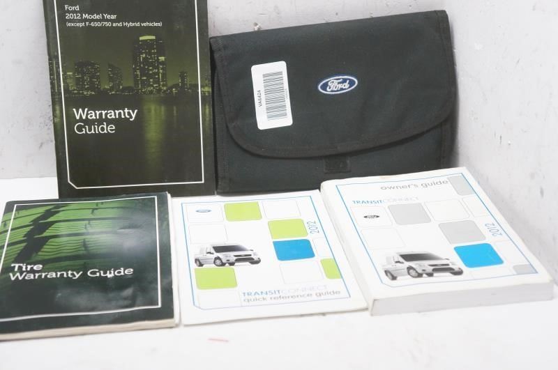 2012 Ford Transit Connect Owner's Guide Book Set with Case - Alshned Auto Parts