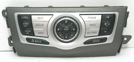 2013-2014 Nissan Murano Navigation Information Control Panel OEM 28395-1AA0D - Alshned Auto Parts