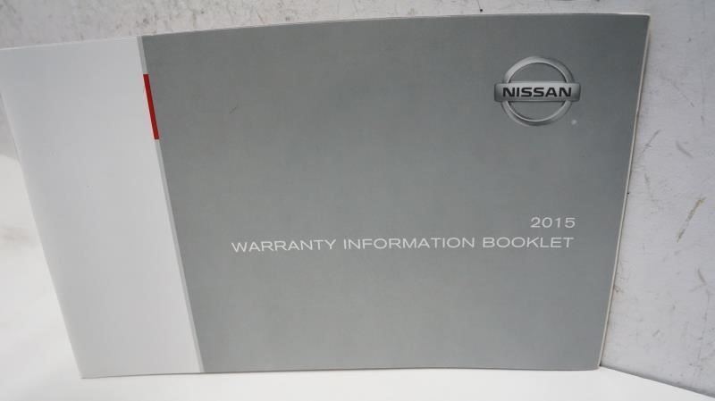 2015 Nissan Rogue Owner's Manual Book Set with Case - Alshned Auto Parts