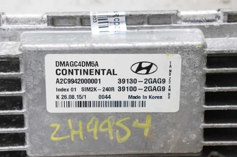 2016 Hyundai Santa Fe  Engine Computer Control Module ECU ECM 39130-2GAG9 - Alshned Auto Parts