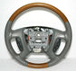 2008 Buick Enclave Leather & Wood Steering Wheel w/ Cruise Control OEM 25807098 - Alshned Auto Parts