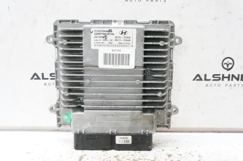 2016 Hyundai Sonata 2.4 Engine Computer Control Module ECU ECM 39101-2G668 OEM - Alshned Auto Parts