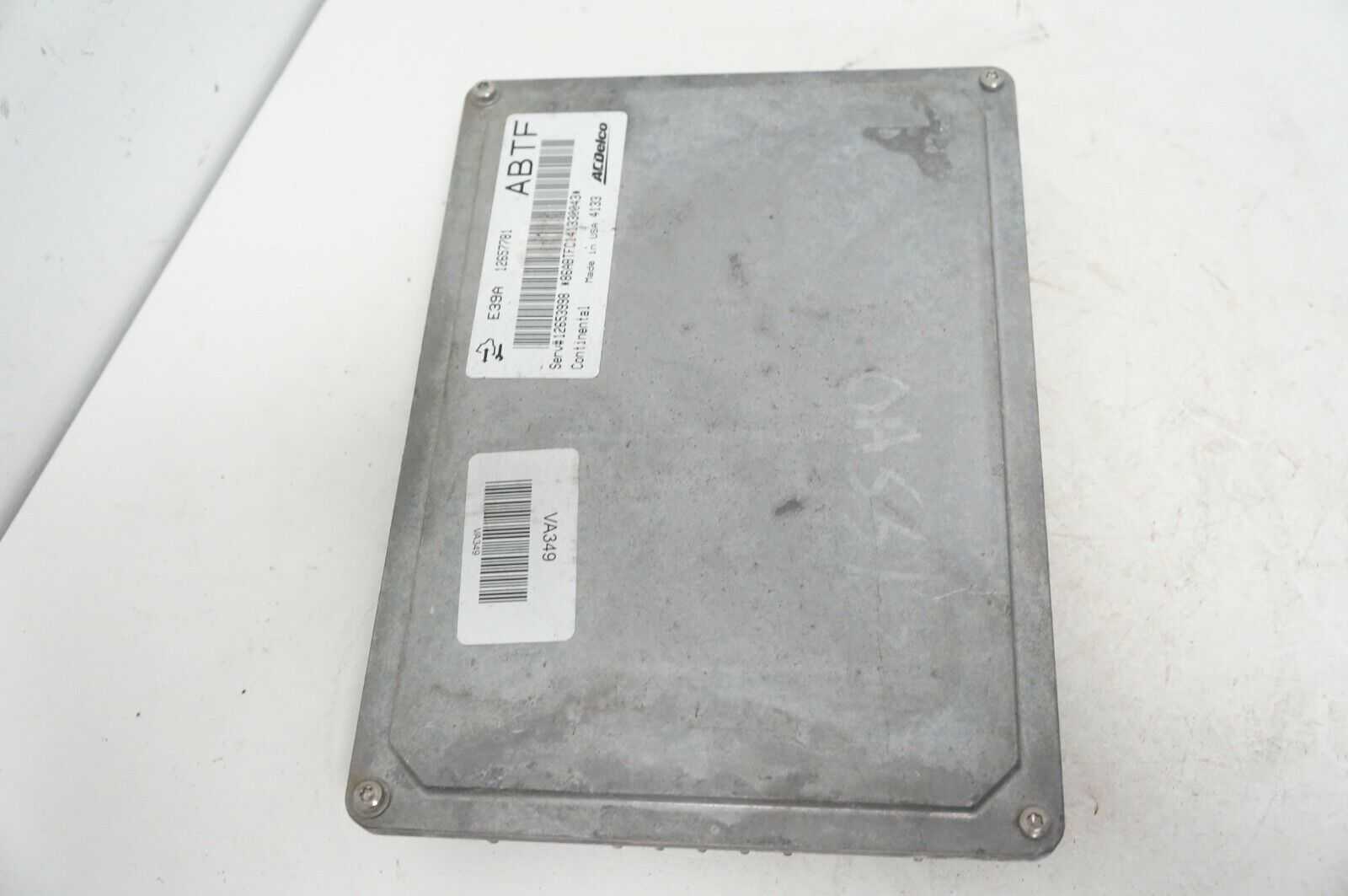 2015 Chevrolet Equinox Engine Computer Control Module ECU 12653998 OEM VA349 - Alshned Auto Parts