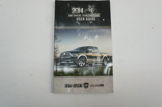 2014 Dodge Ram Trucks 2500  Owner's Manual Book Case Special Service supplement - Alshned Auto Parts