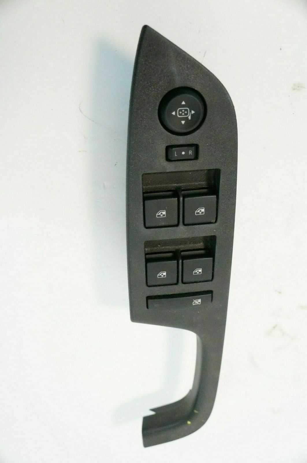 10-15 chevrolet equinox  front left door window switch bezel oem 25946838/40 - Alshned Auto Parts