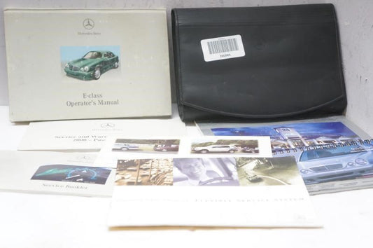 2000 Mercedes E-Class Operator's Manual Guide Set with Case - Alshned Auto Parts