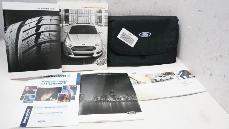 2013 Ford Fusion Owner's Manual Book Set with Case - Alshned Auto Parts