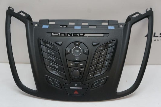 2014 Ford Escape Radio Audio Control Panel Faceplate DJ5T18K811BA OEM - Alshned Auto Parts