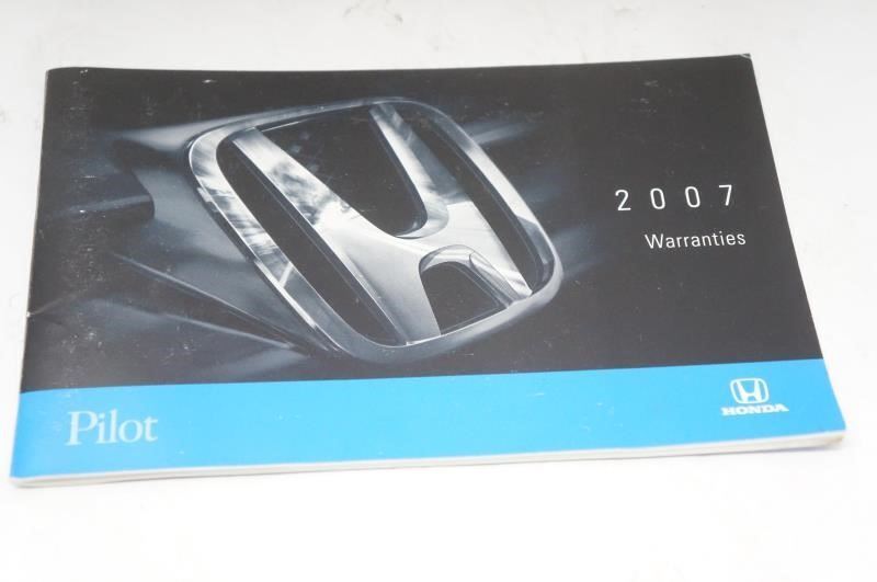 2007 Honda Pilot Owner's Manual Book Set - Alshned Auto Parts
