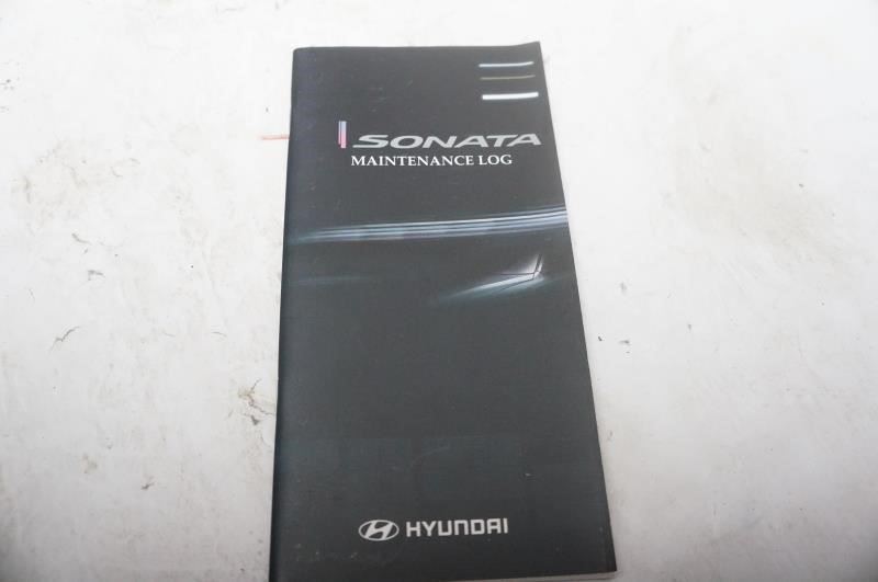 2012 Hyundai Sonata Owner's Manual Book Set with Case - Alshned Auto Parts