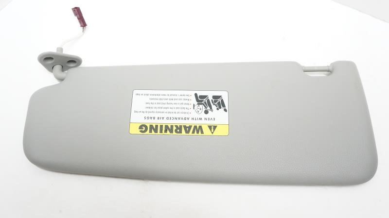 07-12 BMW 328I Passenger Right Side Sun Visor (Gray) OEM 51-16-7-252-054 - Alshned Auto Parts