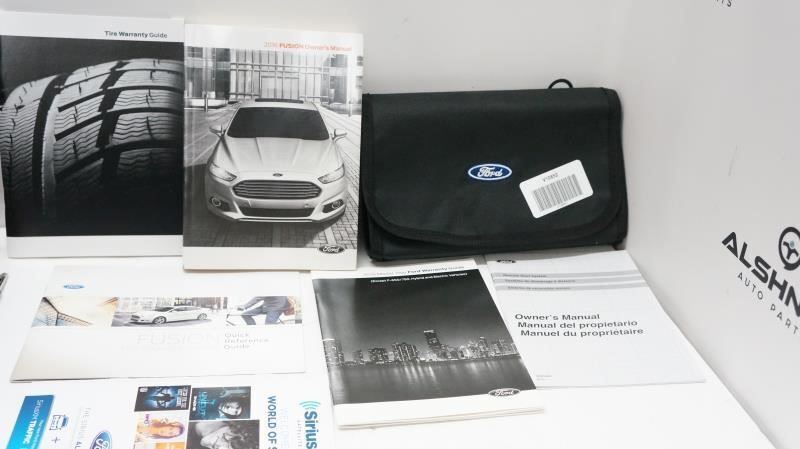 2016 Ford Fusion Owner's Manual Book Set with Case - Alshned Auto Parts