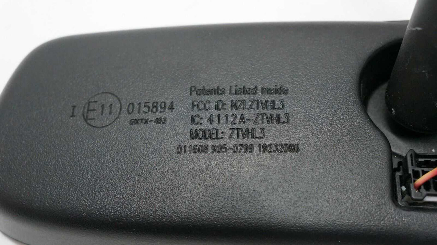 07-08 Nissan Pathfinder Inside Rearview Mirror Garage Opener OEM 96321-2Y900 - Alshned Auto Parts