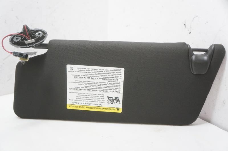 2011-2015 Ford Explorer Passenger Right Sun Visor Black BB5Z-7804104-AA OEM - Alshned Auto Parts