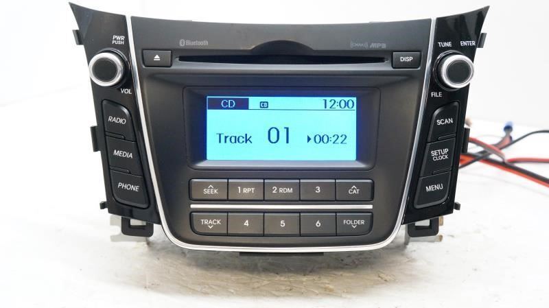 17 Hyundai Elantra AM/FM CD MP3 SAT Radio OEM 96170-A5260GU Model AC1B2A5AN - Alshned Auto Parts